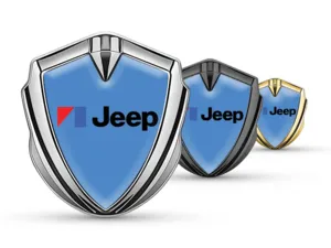 Jeep Metallico Emblema Badge Disegno Forza Personalizzabile